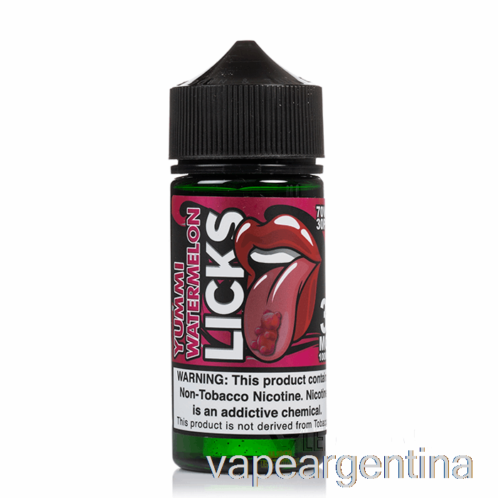 Yummi Ponche De Sandia - Licks Roll Upz - 100ml 6mg Vape Argentina